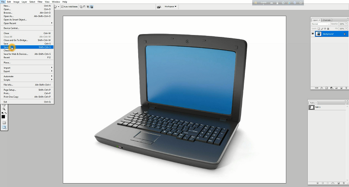 Clipping Path Tutorial 05